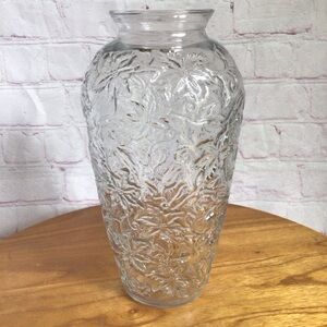 Vintage Princess House Fantasia Glass Vase with Intricate Pattern
